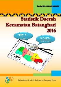 Statistik Daerah Kecamatan Batanghari 2016