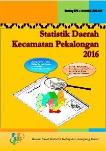 Regional Statistic Of Pekalongan Subdistrict 2016