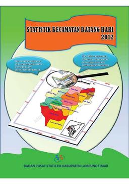 Statistik Daerah Kecamatan Batanghari 2012