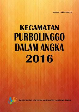 Kecamatan Purbolinggo Dalam Angka 2016