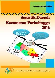 Statistik Daerah Kecamatan Purbolinggo 2016