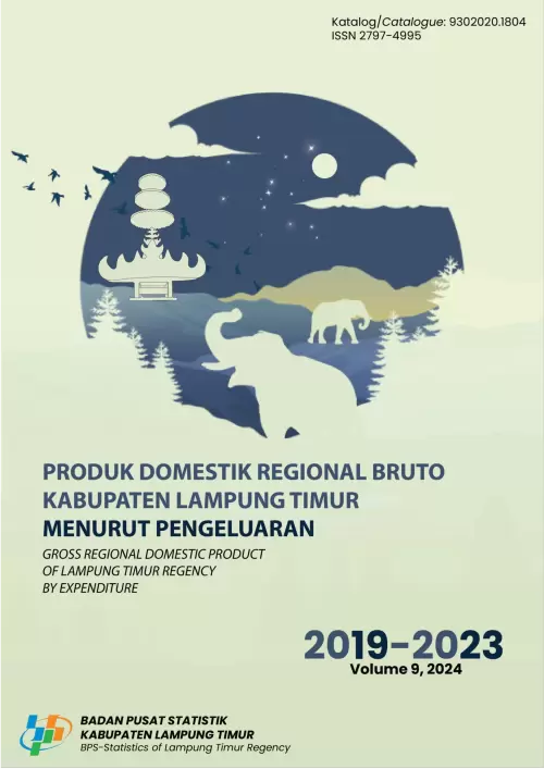 Produk Domestik Regional Bruto Kabupaten Lampung Timur Menurut Pengeluaran 2019-2023